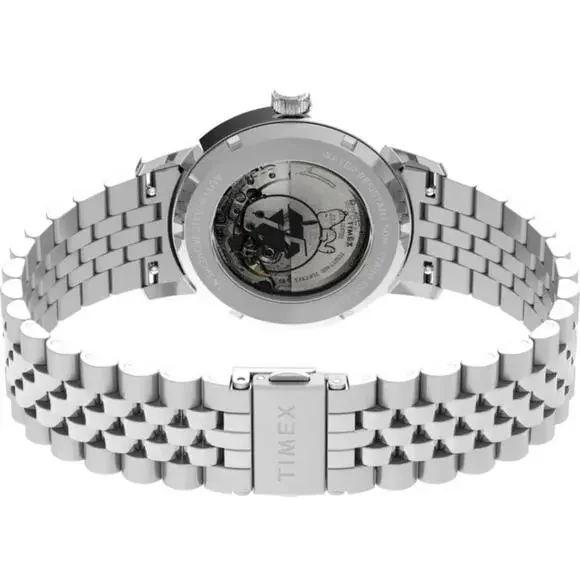 Timex Marlin x Peanuts 75th Anniversary TW2Y45000 Men's Silver Automatic Watch